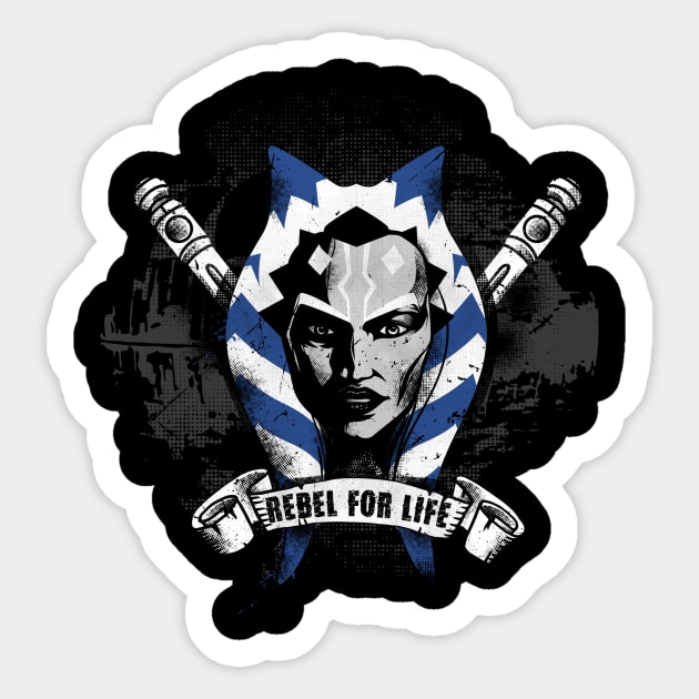 Ahsoka66 Sticker by SithTees